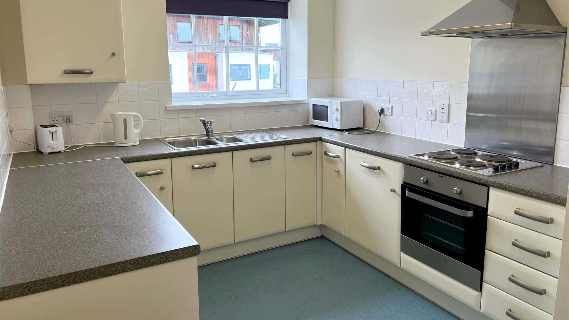 Block E kitchen