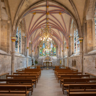 Inside of a church