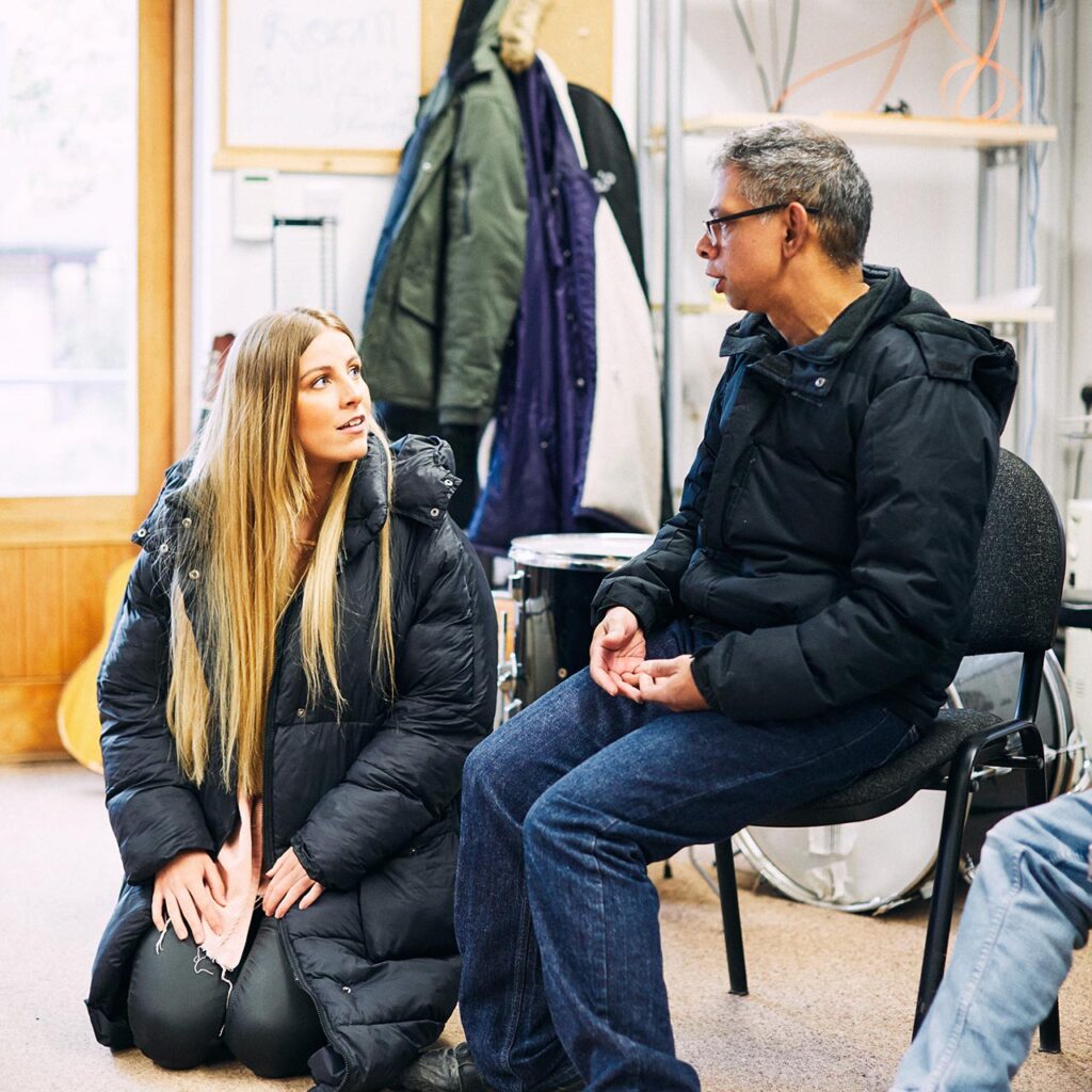 Social Work degree apprenticeship student on placement