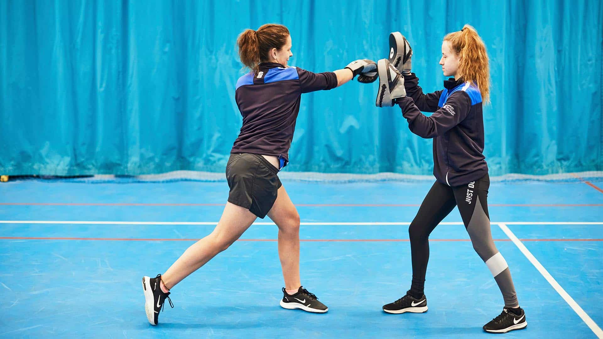 Sports student boxing