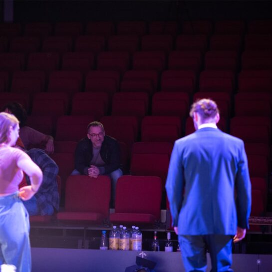 Theatre students in ShowRoom