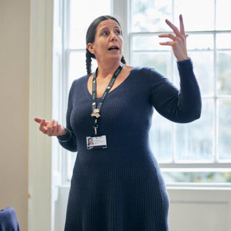 21 Education Lessons 7 Female teacher talking