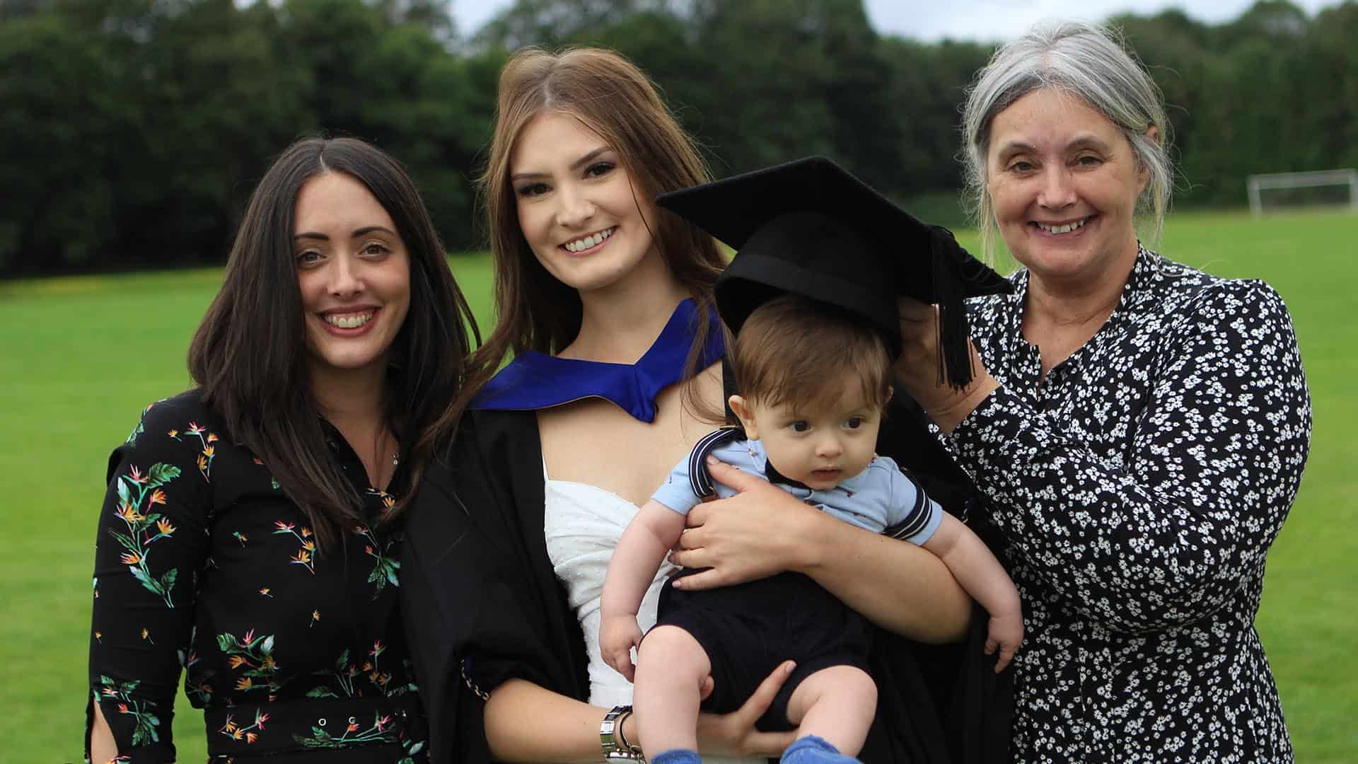 Family Graduation Photo