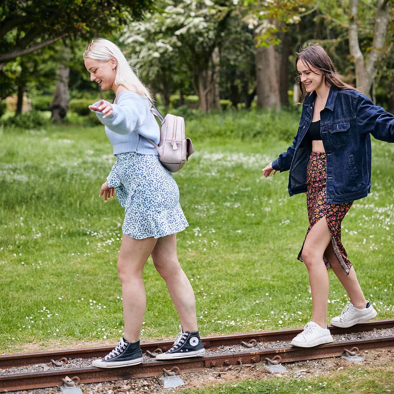 Two students at bognor park