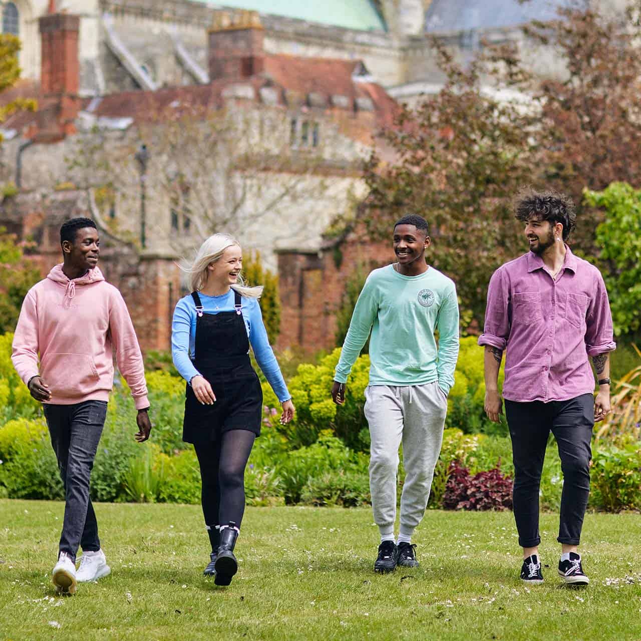 Students at Cathedral