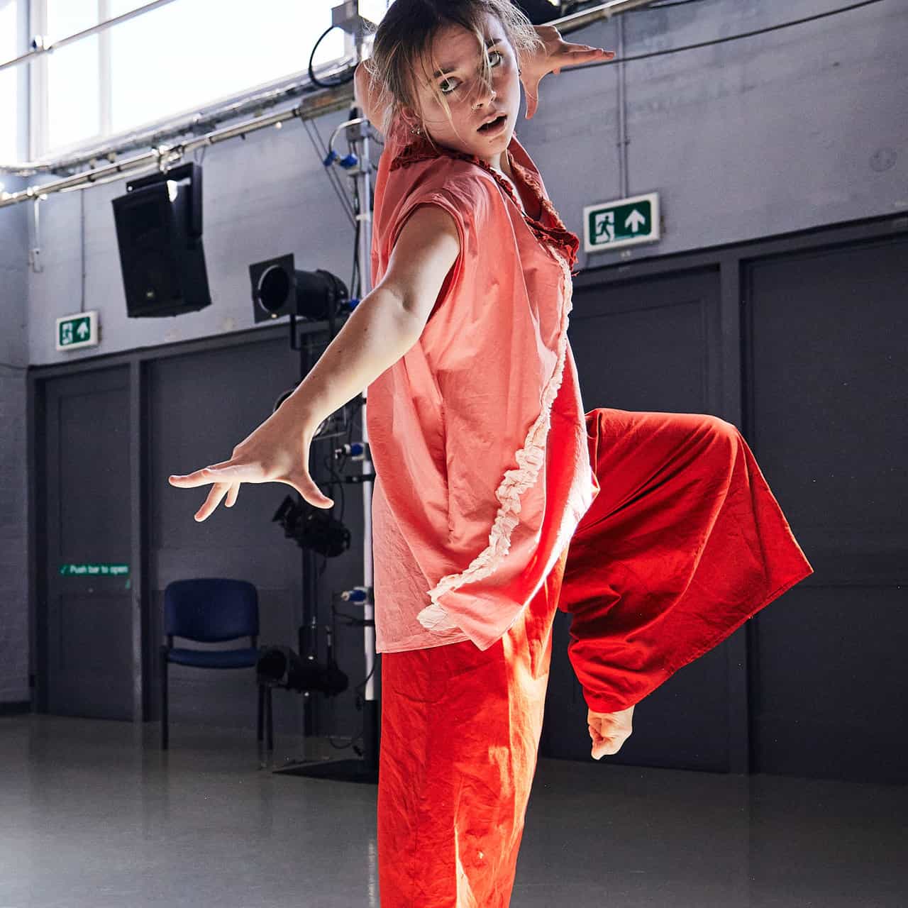 Dance student