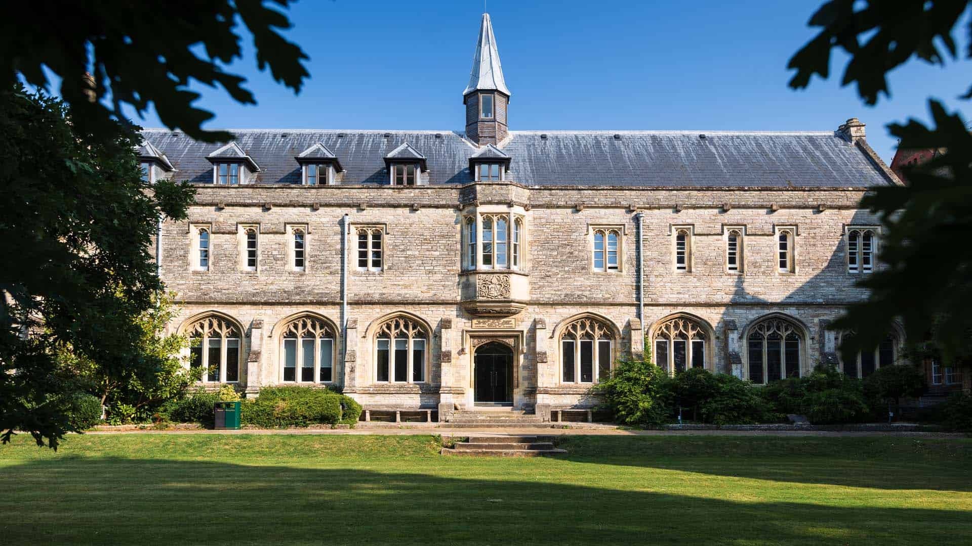 The front of the historical Cloisters