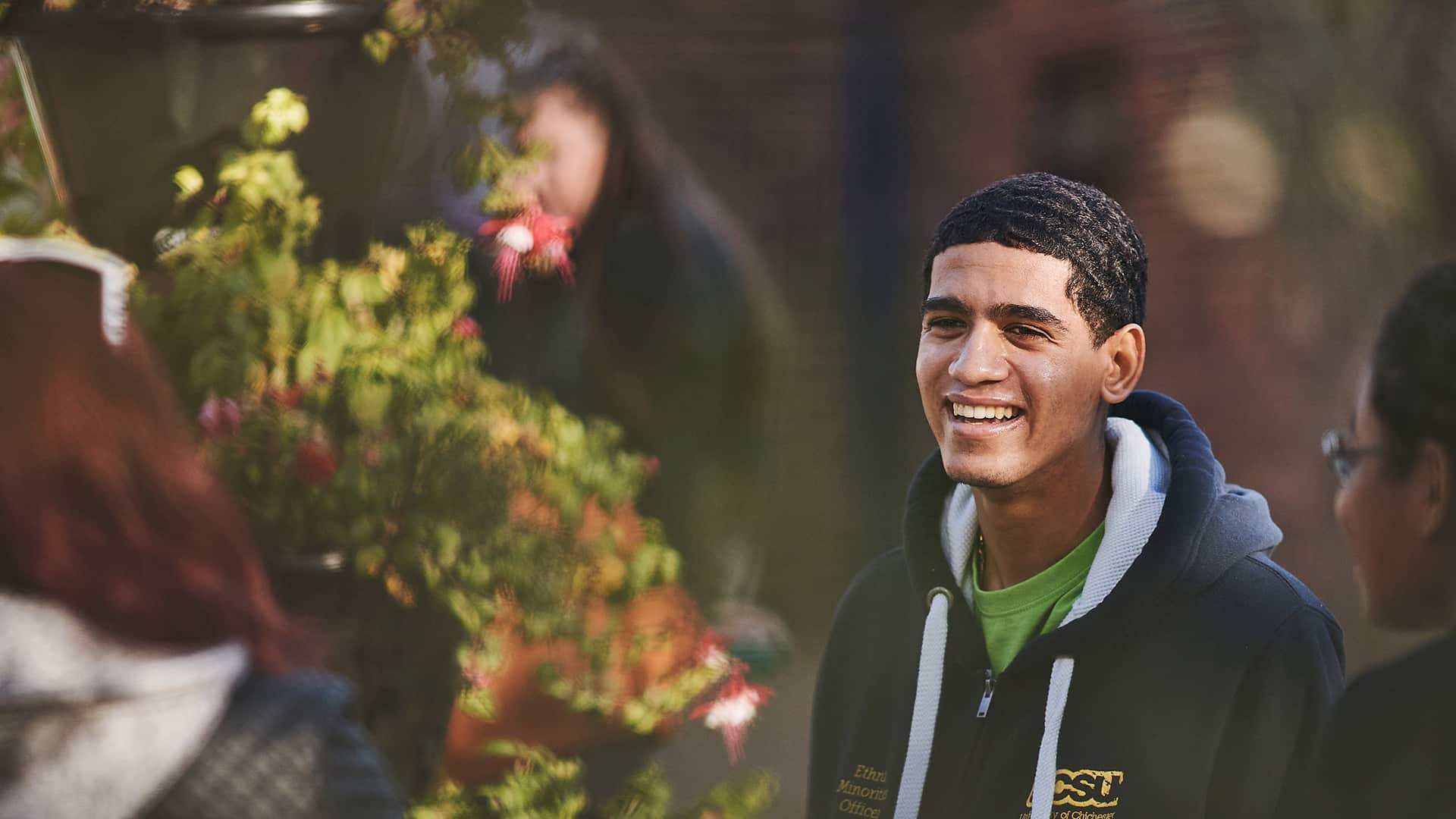 Ethnic Minorities Officer smiling