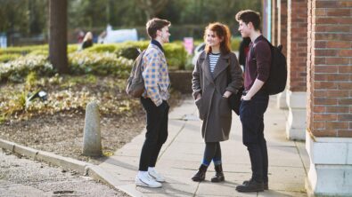 Students outside LRC