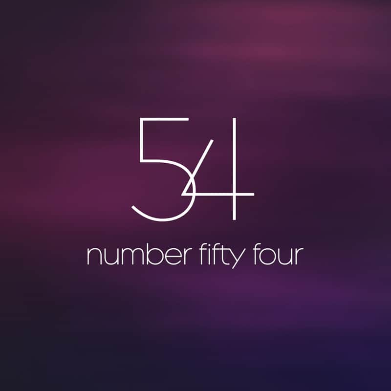 Number 54 Logo