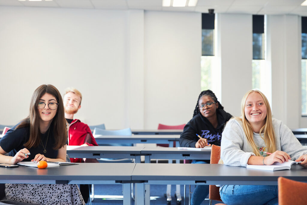 students in classroom