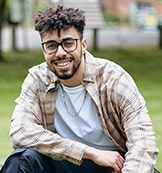 21 Student 162 X 173 Student smiling in sun