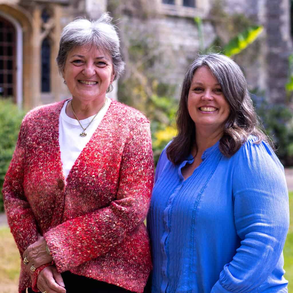 Jan Newell and Alison Hounsome