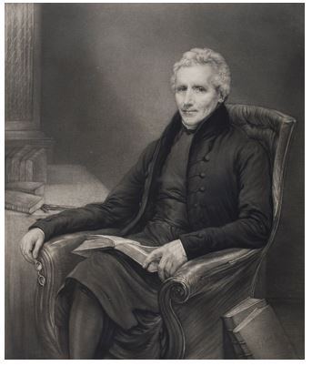 John Linnell (1792 – 1882) Bishop William Otter, 1840, mezzotint on paper