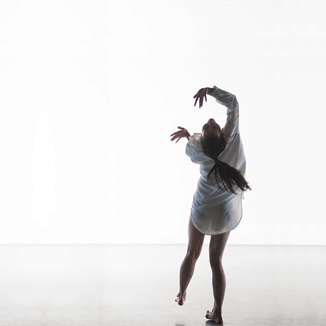 Dancer performing