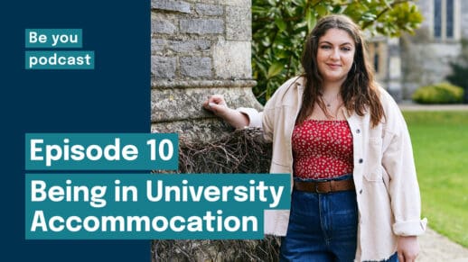 Yellow And Blue Colorful Brushstroke Art Education YouTube Thumb Episode 10 - Being in University Accommodation