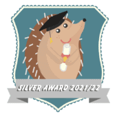 Silver Hedgehog Hedgehog Friendly Campus Silver Award
