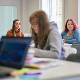 education students sat in a lecture