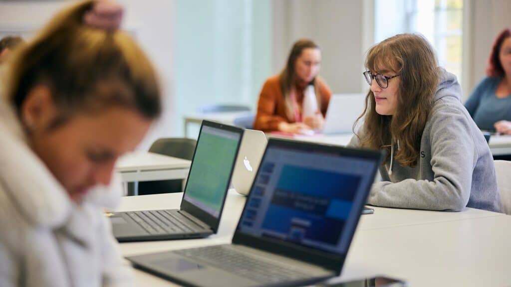 education students sat in a lecture