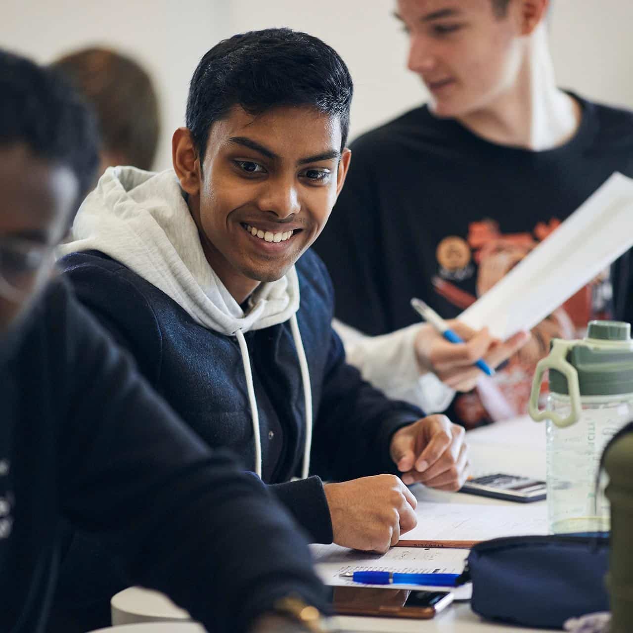 Engineering Lecture - Students In Class Maths Engineering