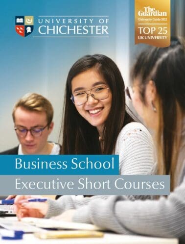 Business Short Courses Brochure Title Page
