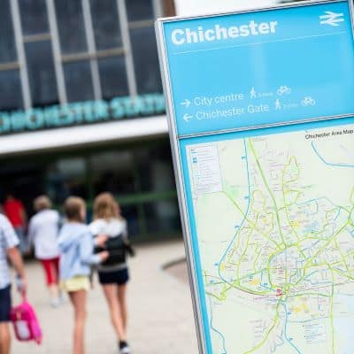 Chichester train station