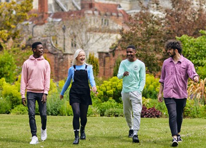 21 Students Outside Cathedral25 410x295