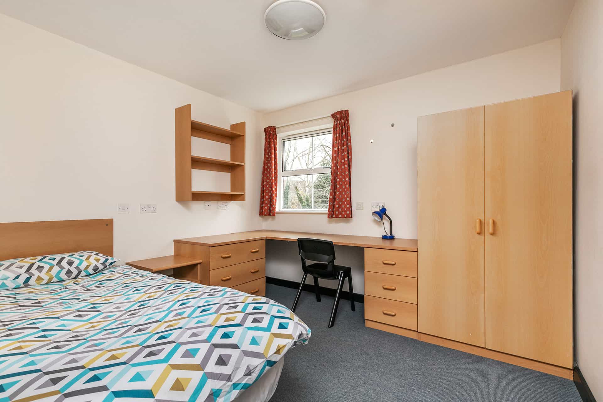 Westgate Halls bedroom