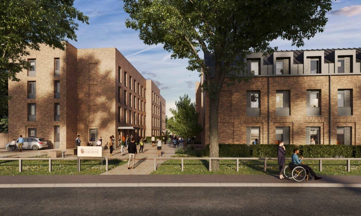 New student housing proposals revealed for the University of Chichester