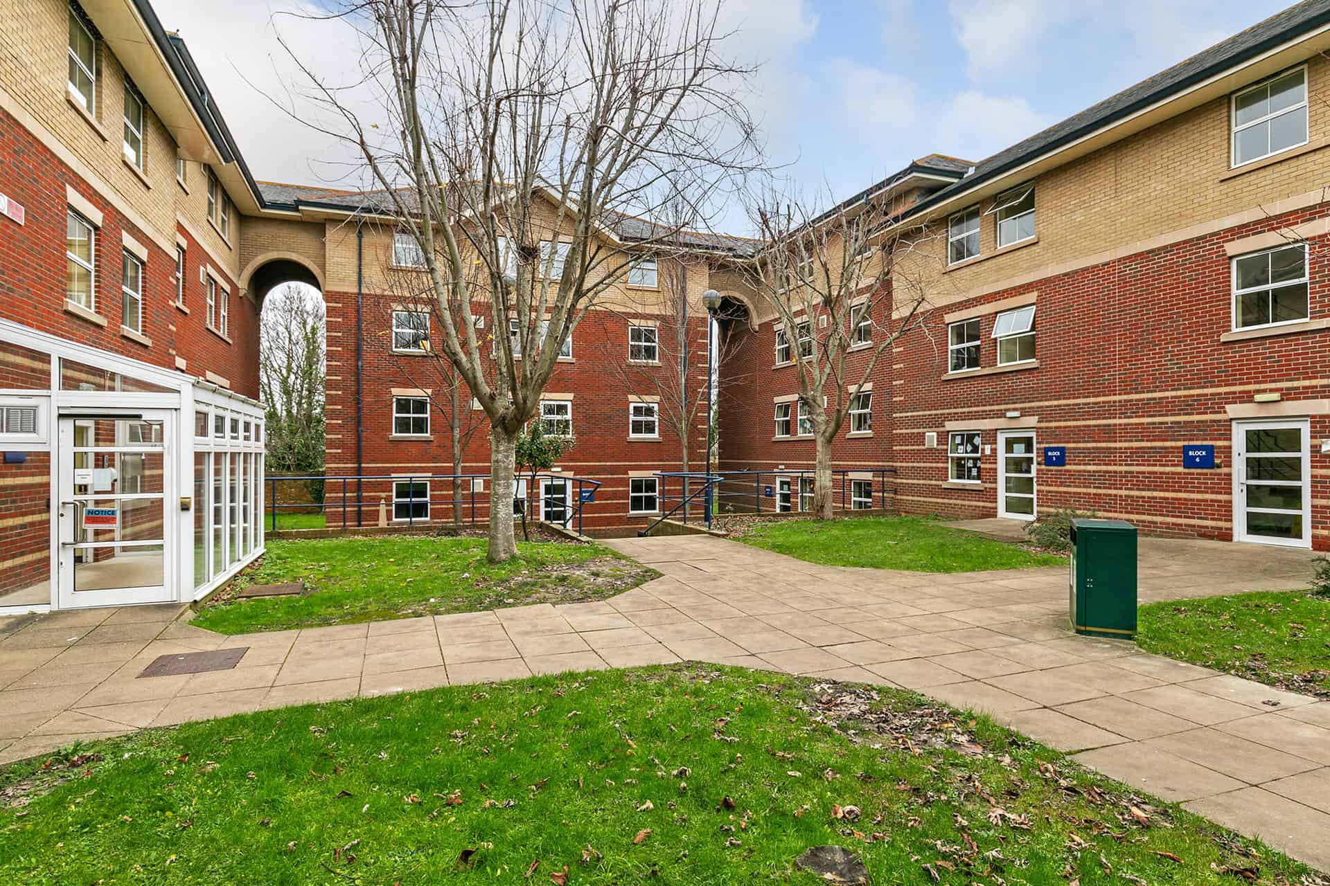 Barbara Smith Halls on our Bognor Regis campus