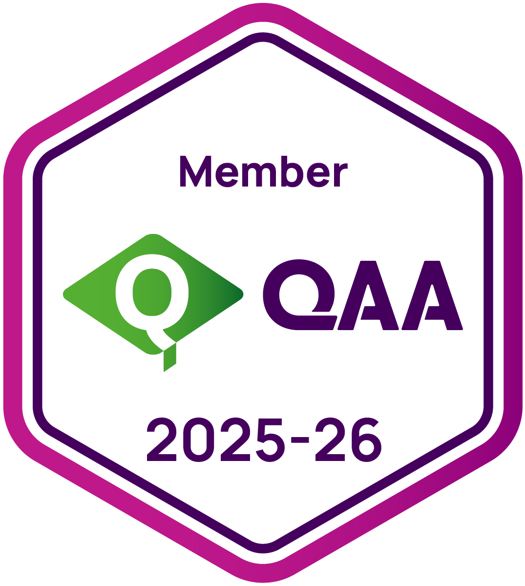 QAA UK Member Badge 2025-26