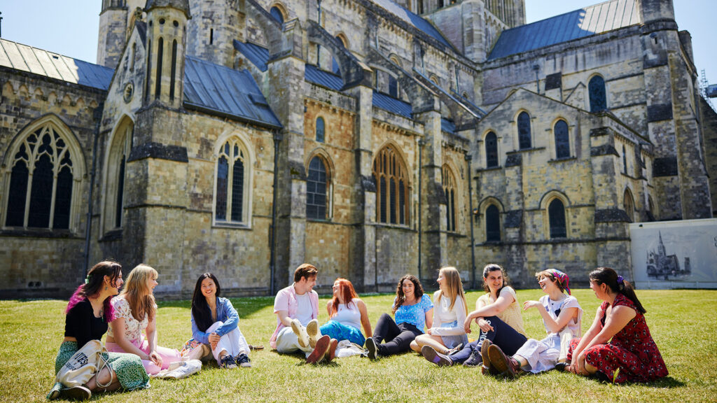 23 Students At Cathedral 23 Students At Cathedral