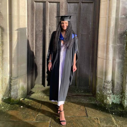 Graduation image of alumni student