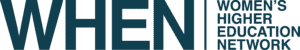 WHEN Women's Higher Education Network Logo