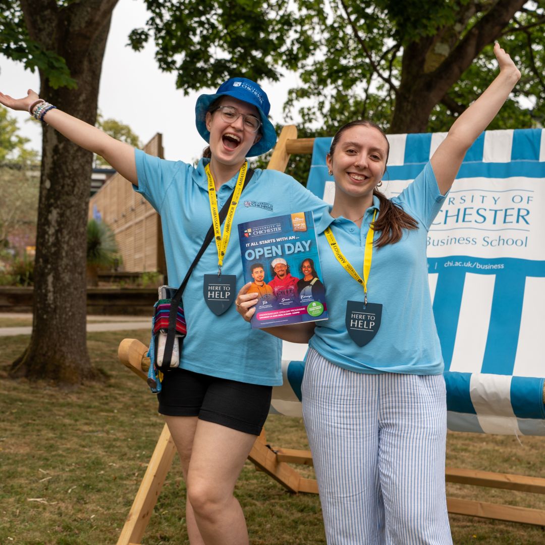 Students at Open Day